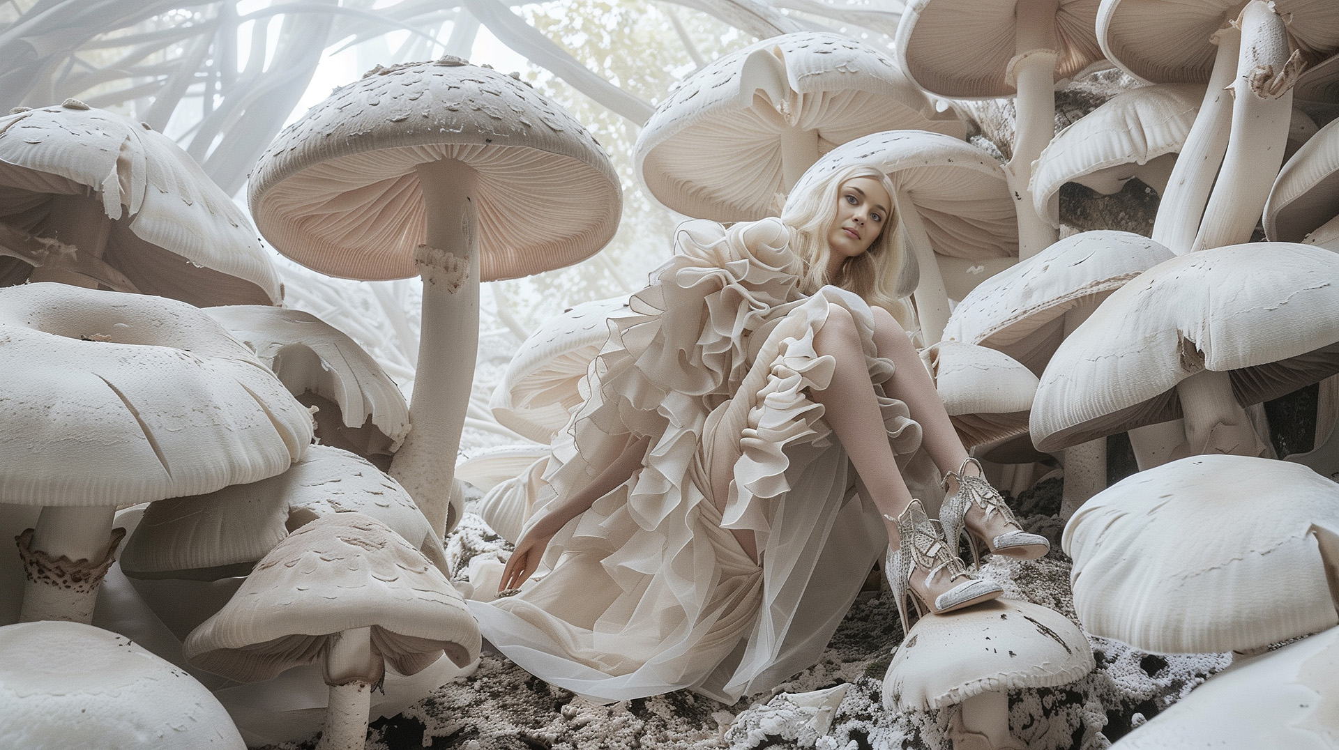 »Everyday A.I.« Tools In Use,Stefanie Meisl, Shroom © s.myselle Kreativworkshoptag »Everyday A.I.« Tools In Use, Sujet von Stefanie Meisl, Shroom © s.myselle