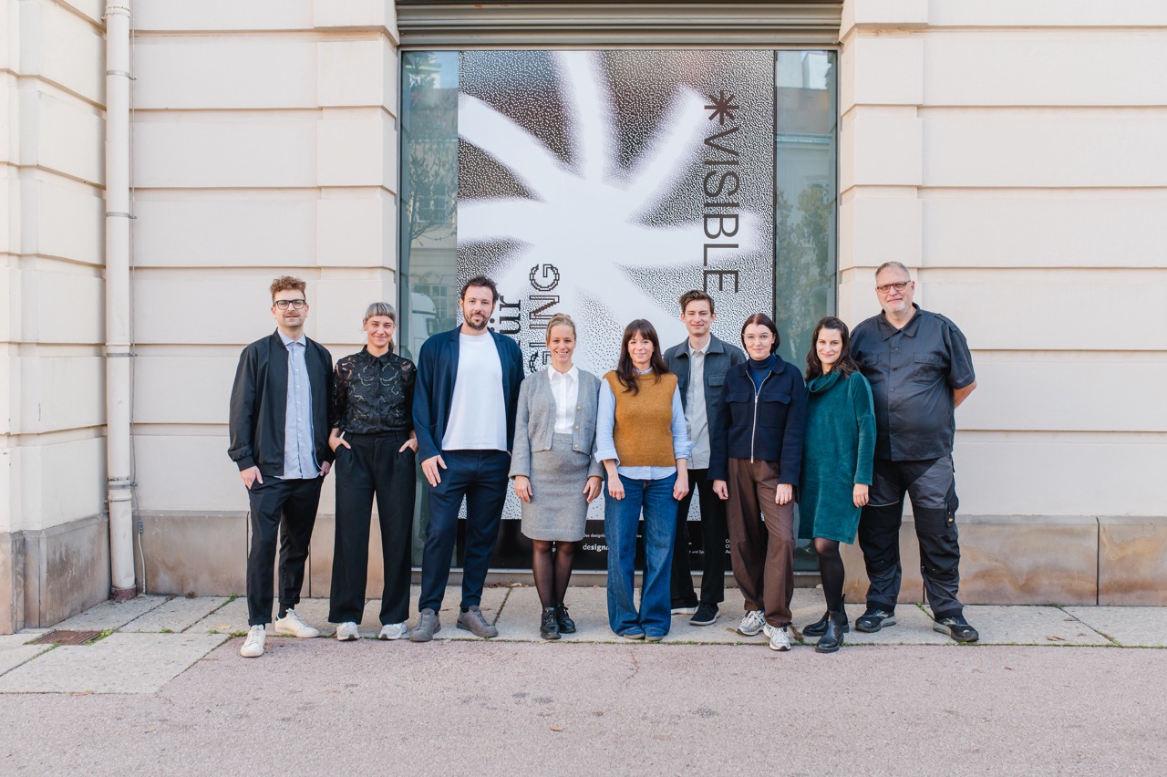 Fair_Work_Frühstück_Mit_Folgen_Speaker:Innen(c)Valerie Eccli Fair Work Initative, Frühstück mit Folgen, designaustria, Gruppenfoto Speaker:Innen